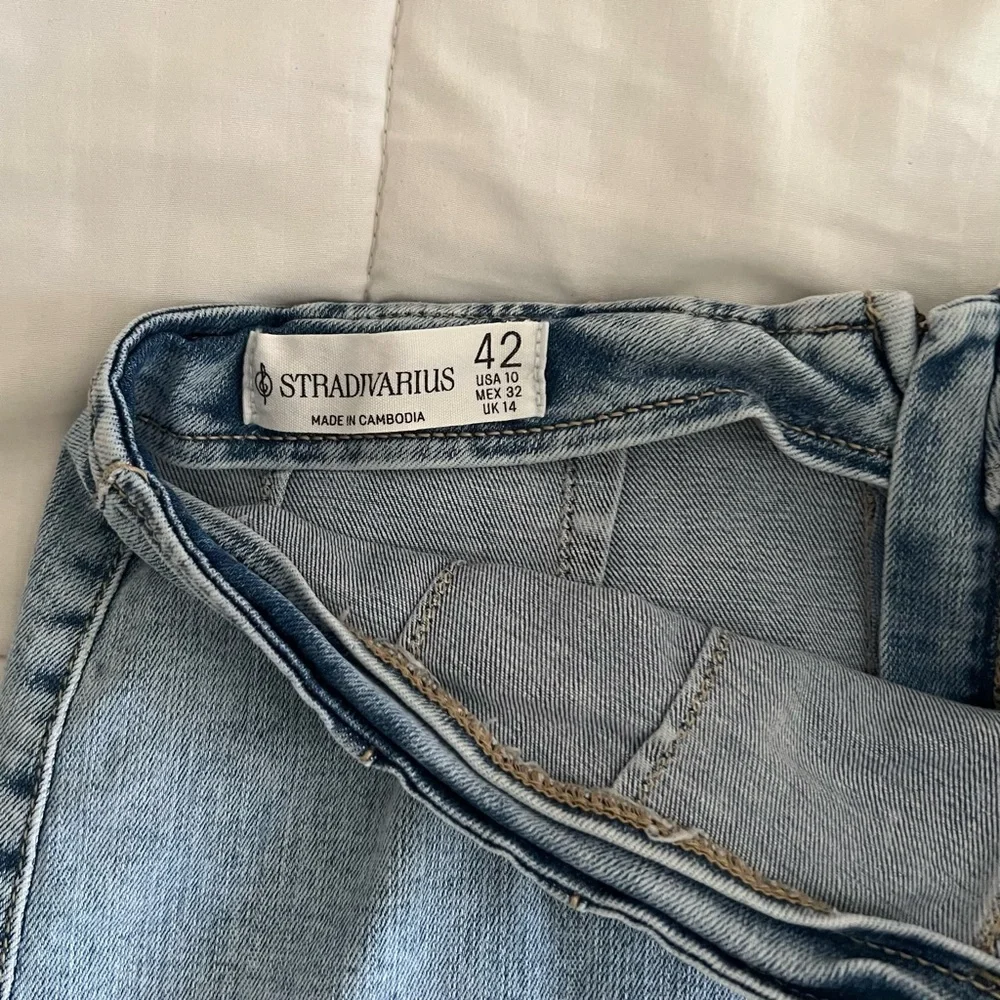 Stradivarius Denim/Jean Tube Skirt - Picture 3 of 4